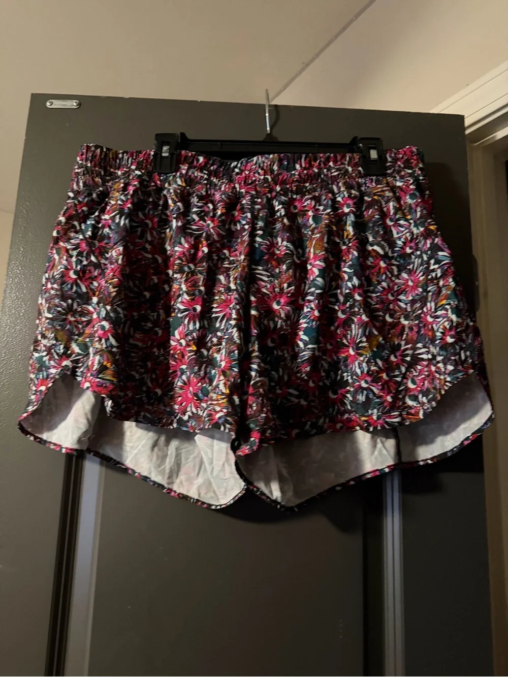 lululemon athletica Floral Athletic Shorts - Pink Multi